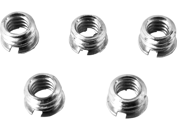 KUPO KS-053  3/8'' til 1/4'' adapter Pakke à 5 stk.